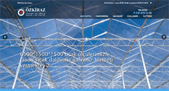 Desktop Screenshot of ozkirazgalvaniz.com